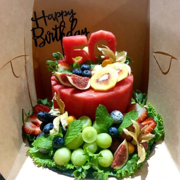 *Customise Number* Watermelon Cake (1 Tier) - Image 4
